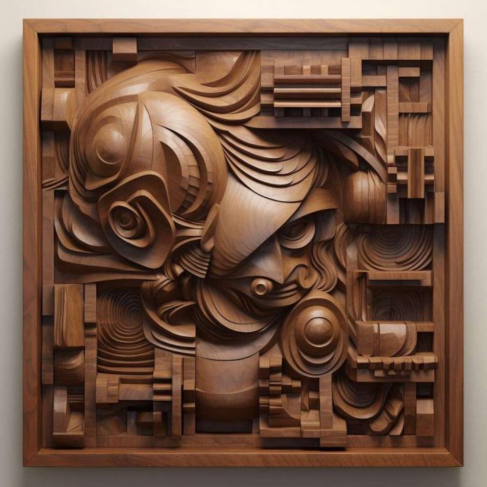 نموذج ثلاثي الأبعاد لآلة CNC 3D Art 